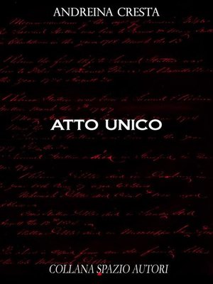 cover image of Atto unico